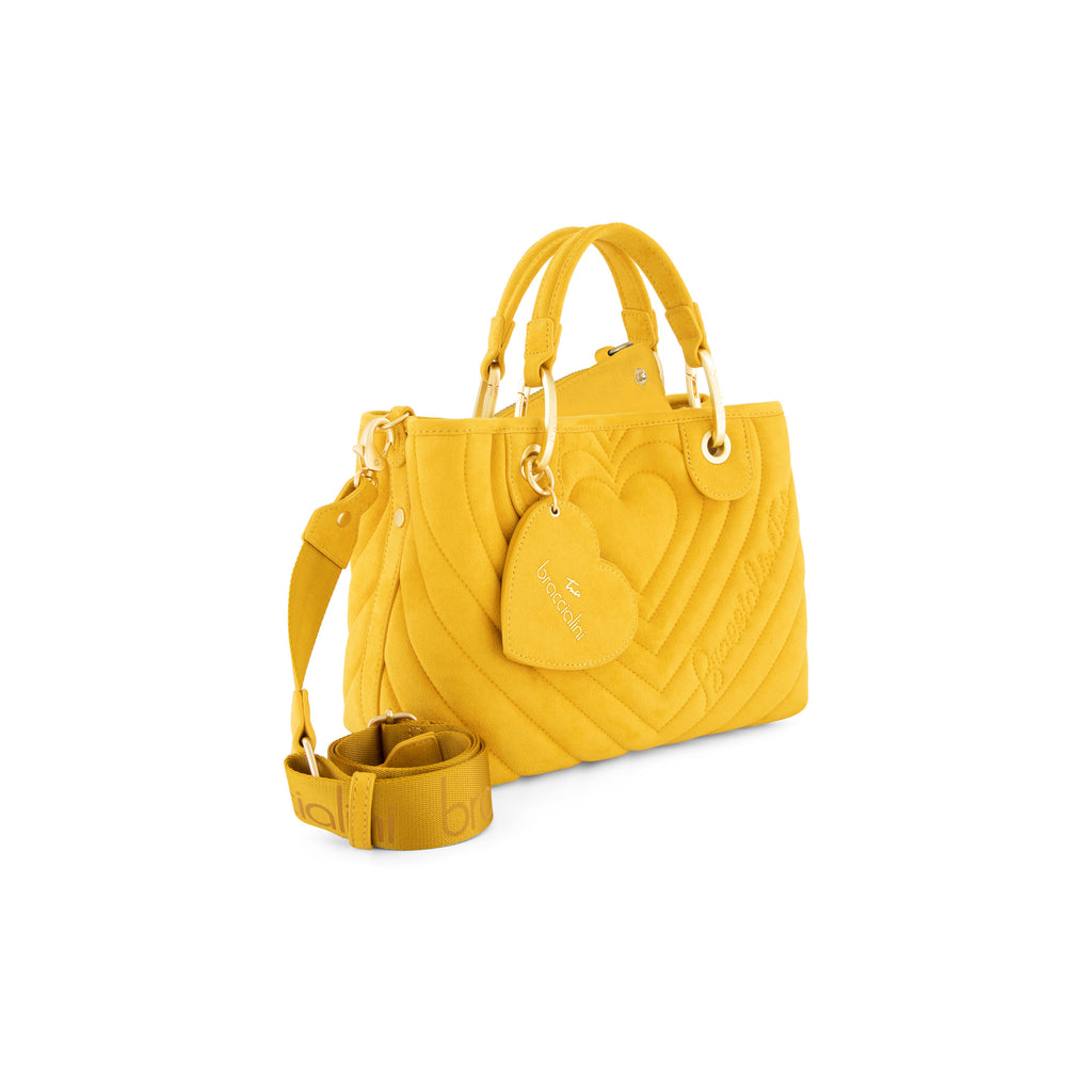 Borsa Braccialini Beth Matelasse B19251 Tote Medium suede