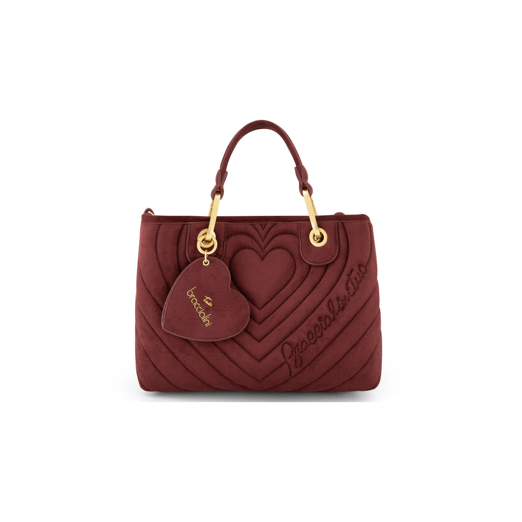 Borsa Braccialini Beth Matelasse B19251 Tote Medium suede