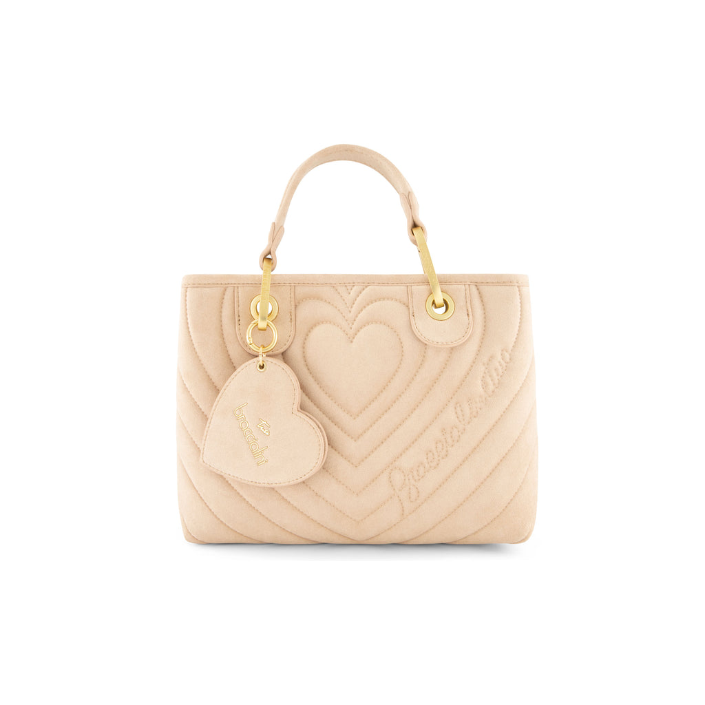 Borsa Braccialini Beth Matelasse B19251 Tote Medium suede