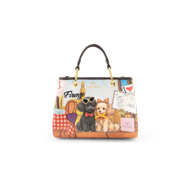 Borsa Braccialini Cartoline Firenze B19161 Tote Medium