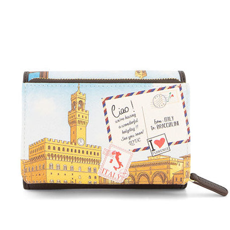 Portafoglio Braccialini Cartoline Firenze B19170 Medium