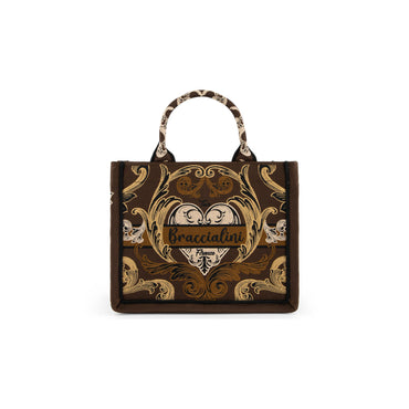 Borsa Braccialini Queen B19281 Tote Bag Choco Ramange