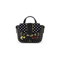 Borsa Braccialini B19271 a mano con applicazioni nera