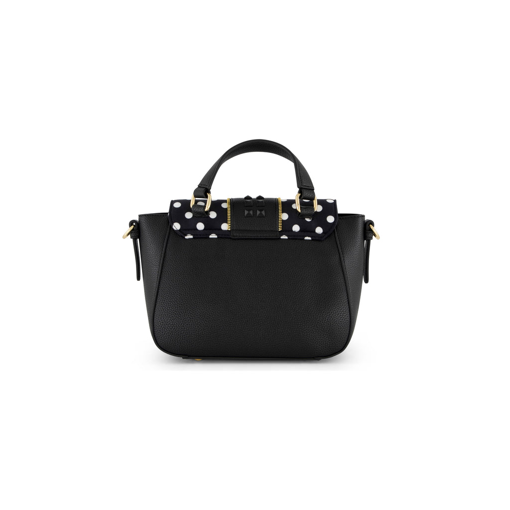 Borsa Braccialini B19271 a mano con applicazioni nera