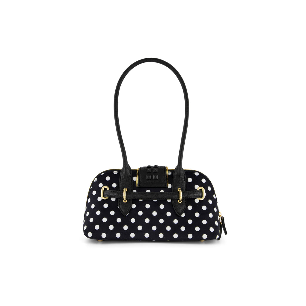Borsa Braccialini Rock B19273 bauletto nero con applicazioni