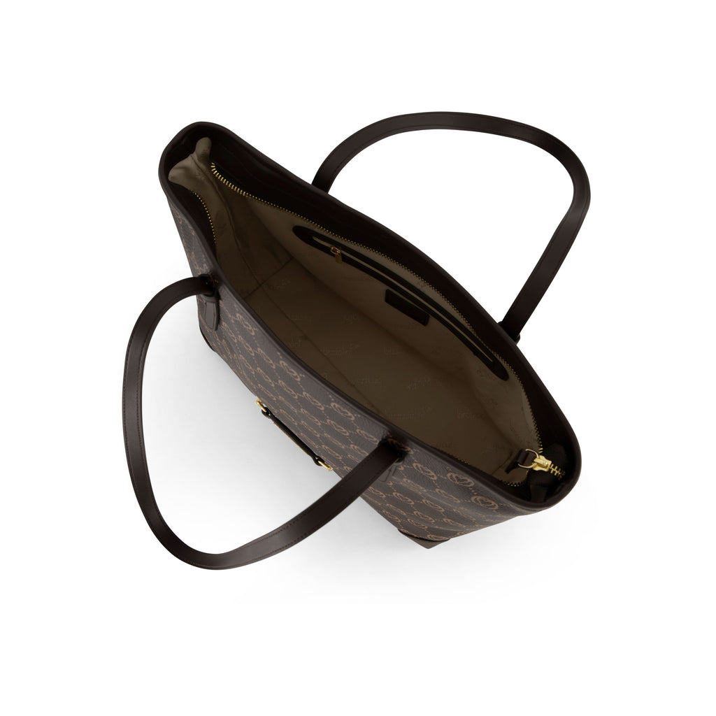Borsa Braccialini Monogram B19058 Shopper Brown