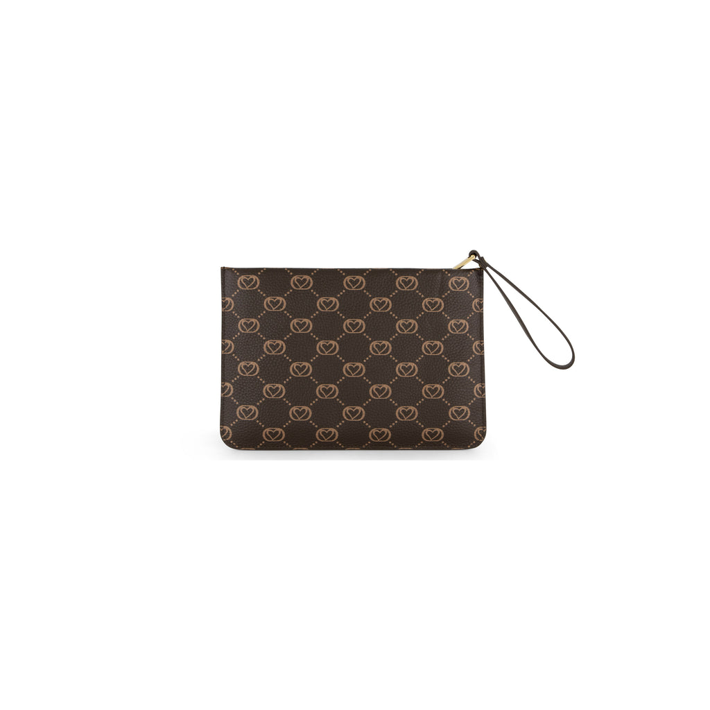 Borsa Braccialini Monogram B19059 Pochette Small Brown