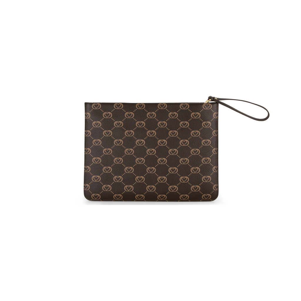 Borsa Braccialini Monogram B19019 Pochette Brown