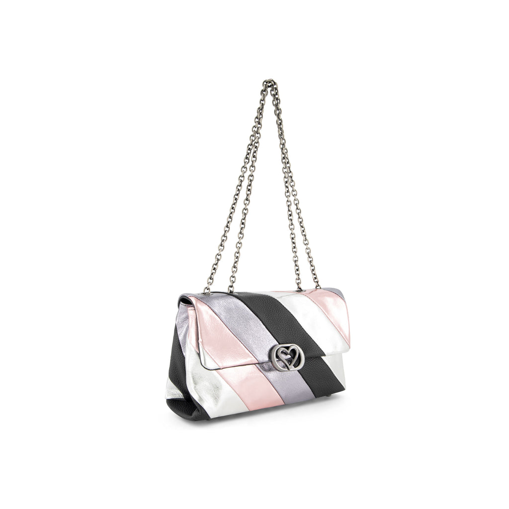 Borsa Braccialini Patchwork Big B19351 Flap Bag