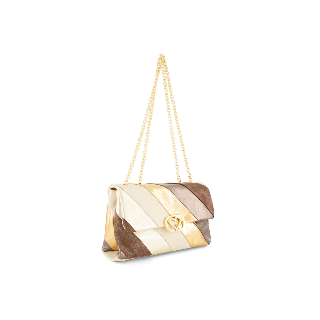 Borsa Braccialini Patchwork Big B19351 Flap Bag