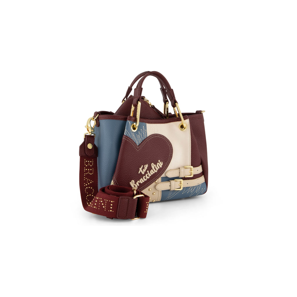 Borsa Braccialini Amy Patchwork B19200 Tote small