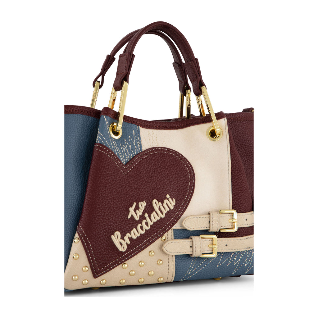 Borsa Braccialini Amy Patchwork B19200 Tote small