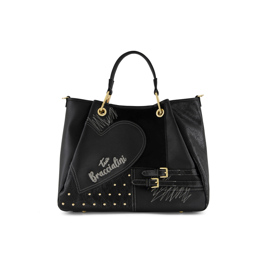 Borsa Braccialini Amy Patchwork BB19202 Tote Big