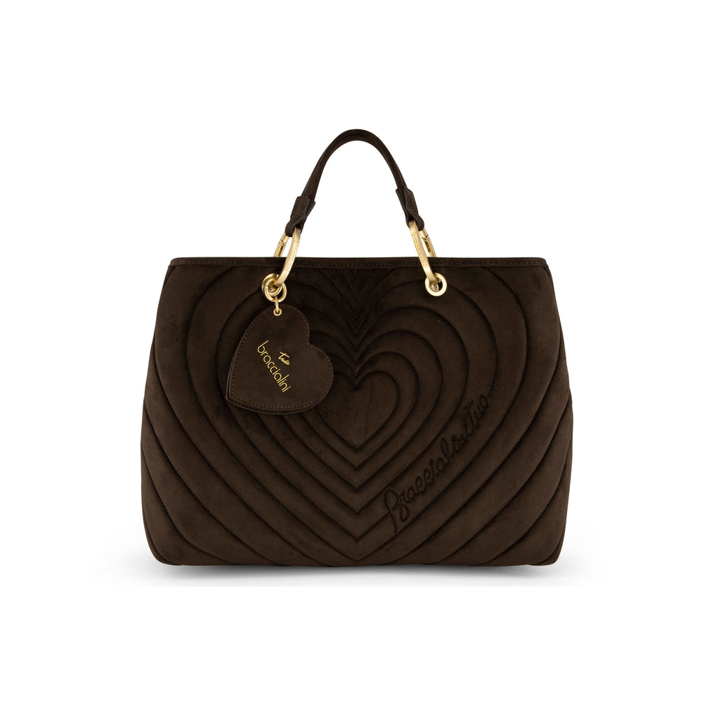 Borsa Braccialini Beth Matelasse B19250 Tote Big Suede