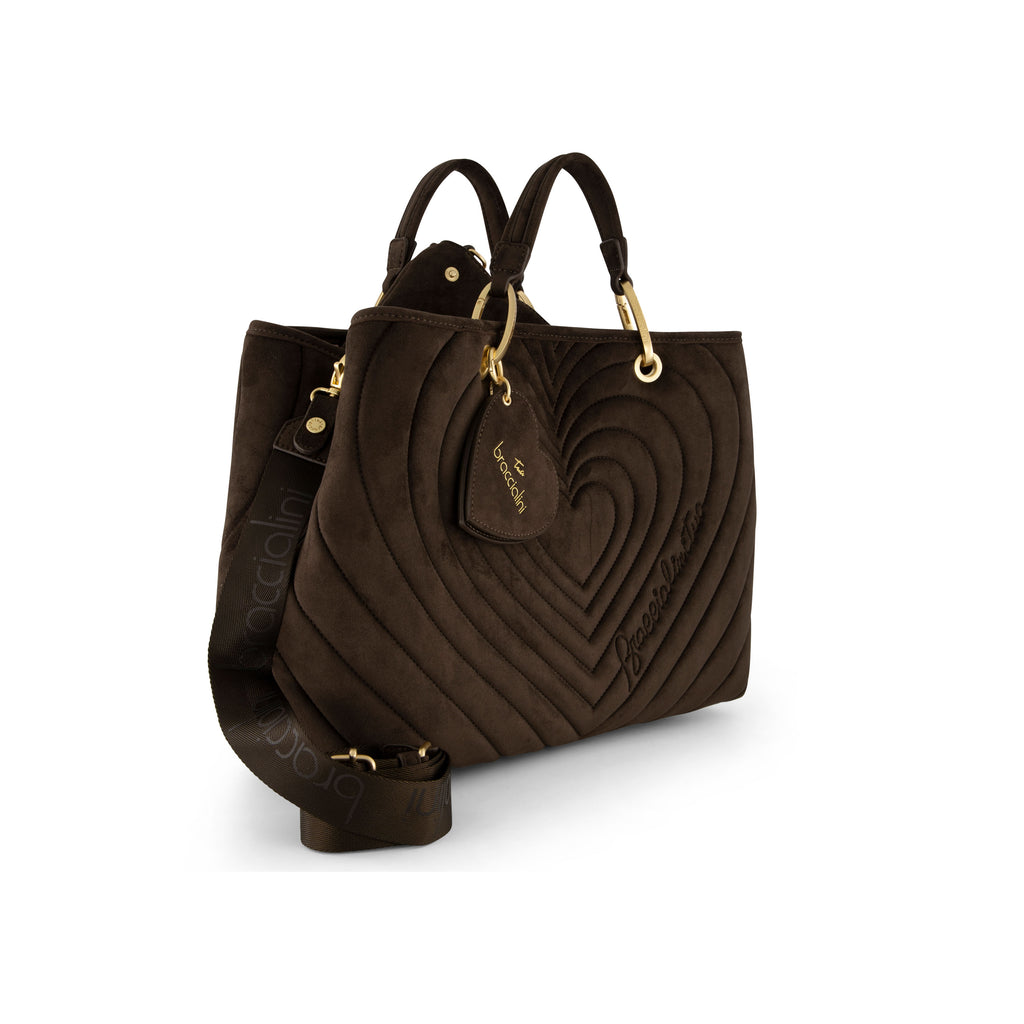 Borsa Braccialini Beth Matelasse B19250 Tote Big Suede