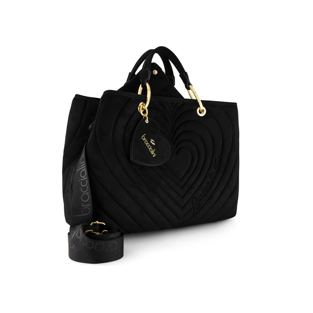 Borsa Braccialini Beth Matelasse B19250 Tote Big Suede