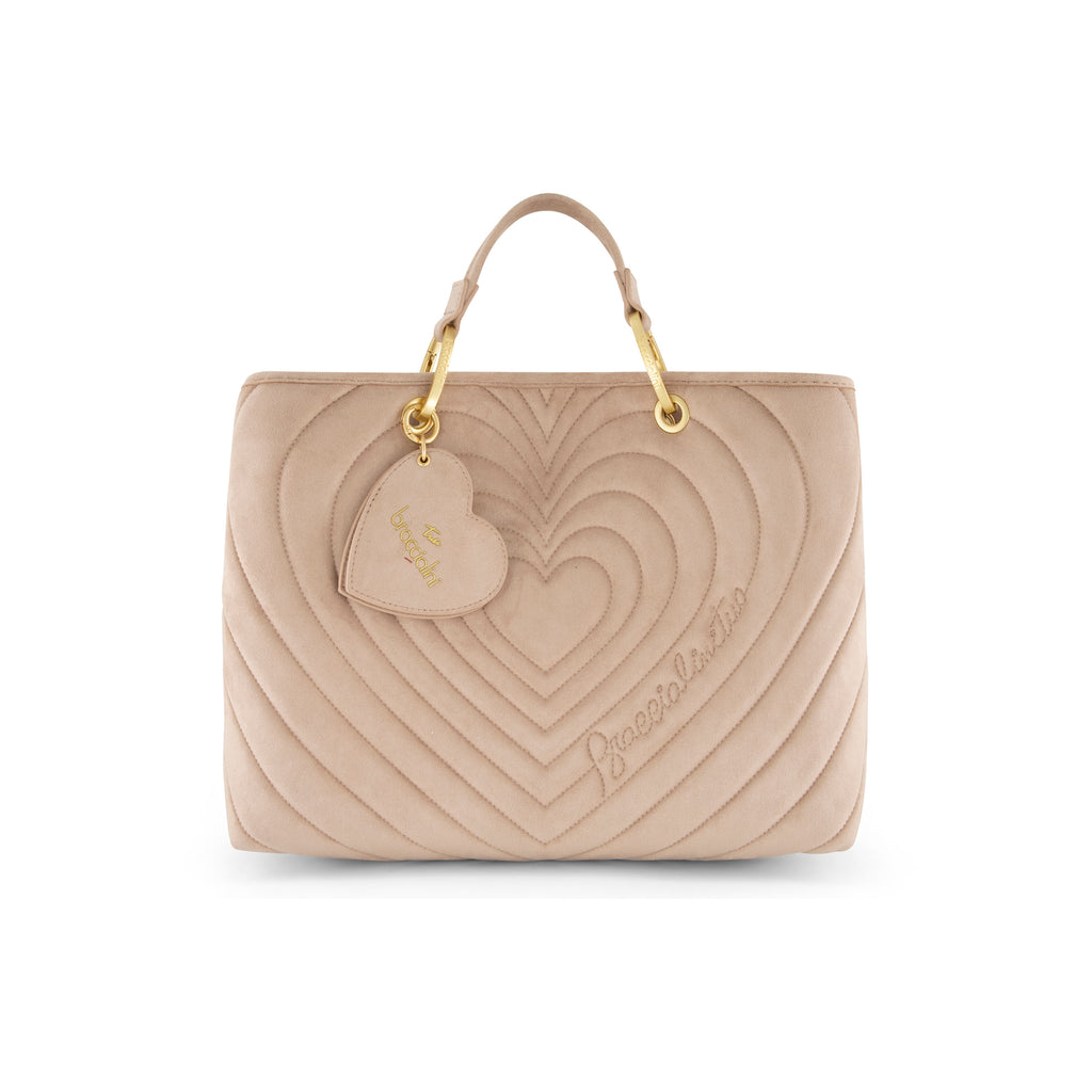 Borsa Braccialini Beth Matelasse B19250 Tote Big Suede