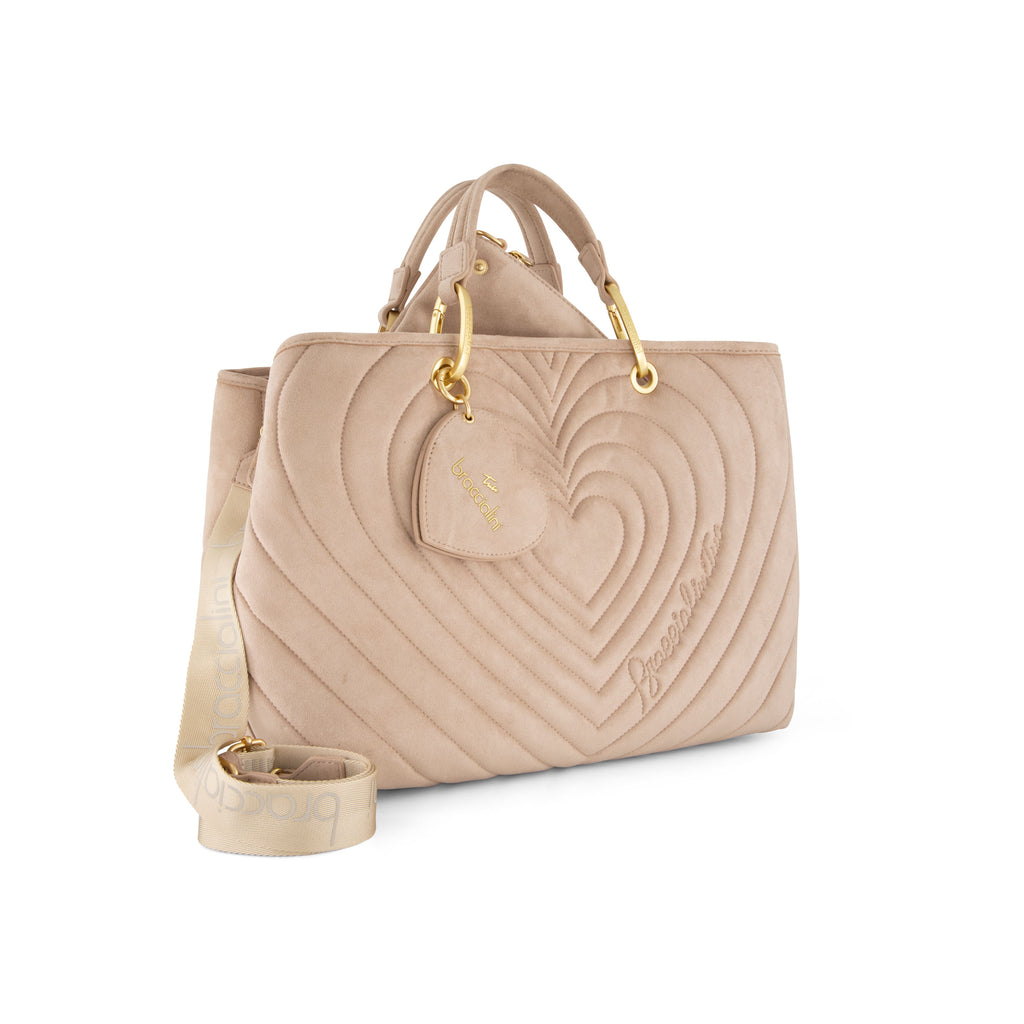 Borsa Braccialini Beth Matelasse B19250 Tote Big Suede