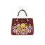 Borsa Braccialini Beth Bloom LT321 Titti Tote Medium in suede