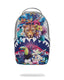 ZAINO SPRAYGROUND 8625 CREAM FLOWERING JUNGLE SHARK DLXSV BACKPACK