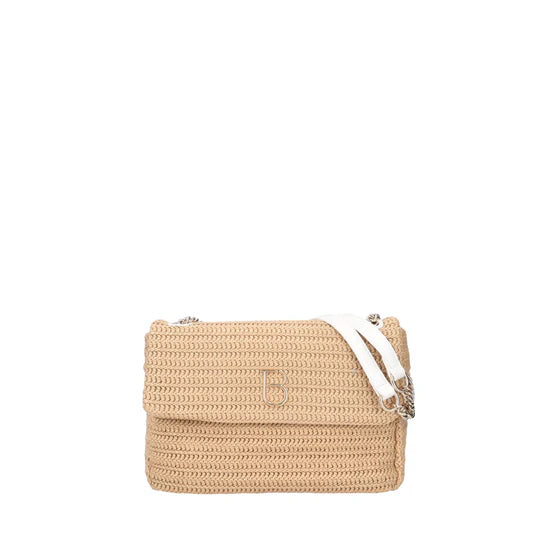Borsa Tosca Blu TS2512B14 Tracolla Mykonos con pattina colore beige