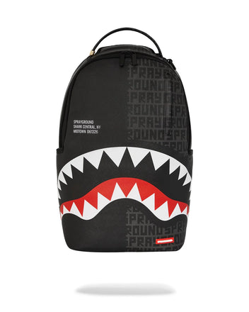 ZAINO SPRAYGROUND ART6249 SHARK CENTRAL SPLIT INFINITY DLXSV BACKPACK