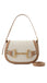 Borsa Tosca Blu TS2518B85 Positano in tessuto con staffa colore cuoio