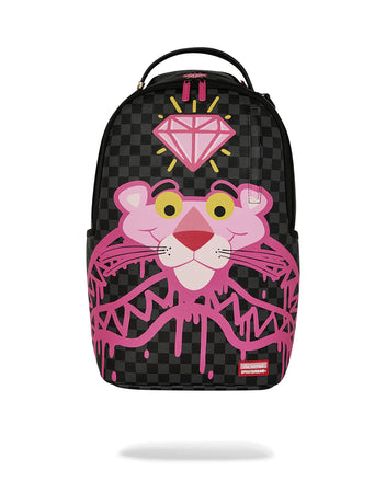 ZAINO SPRAYGROUND 8790 PINK PANTHER DRIPPY DIAMONDS DLXSV BACKPACK