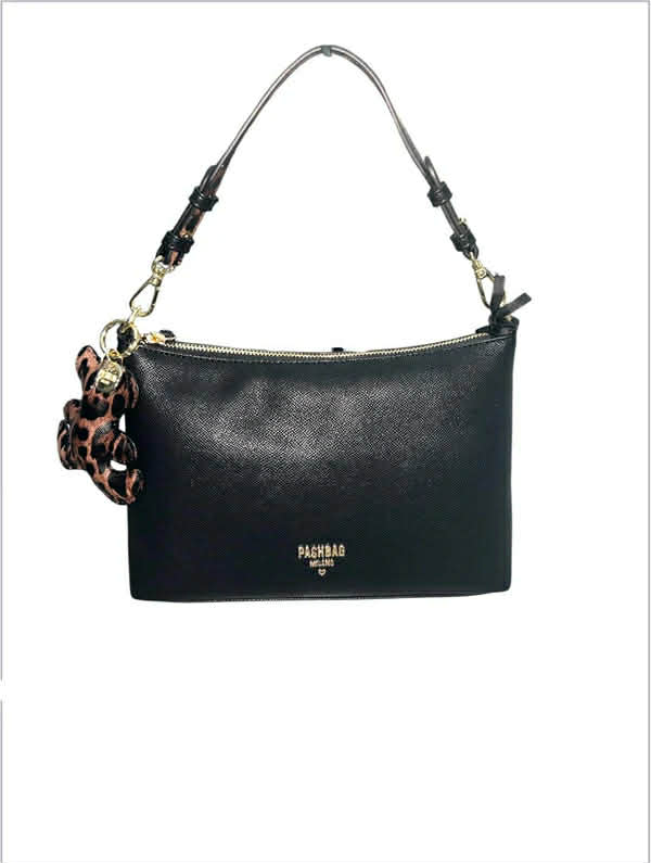 Borsa Pash Bag a spalla con tracolla con orsetto teddy Animalier