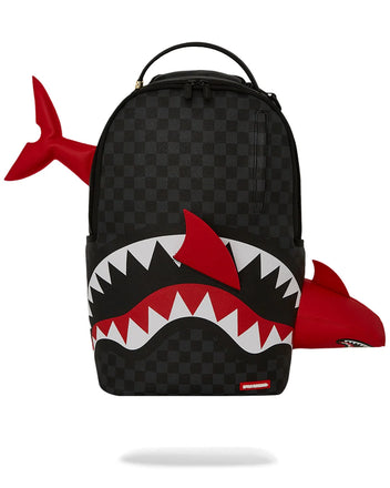 ZAINO SPRAYGROUND ART7634 SHARK SMASHED THROUGH DLX BACKPACK