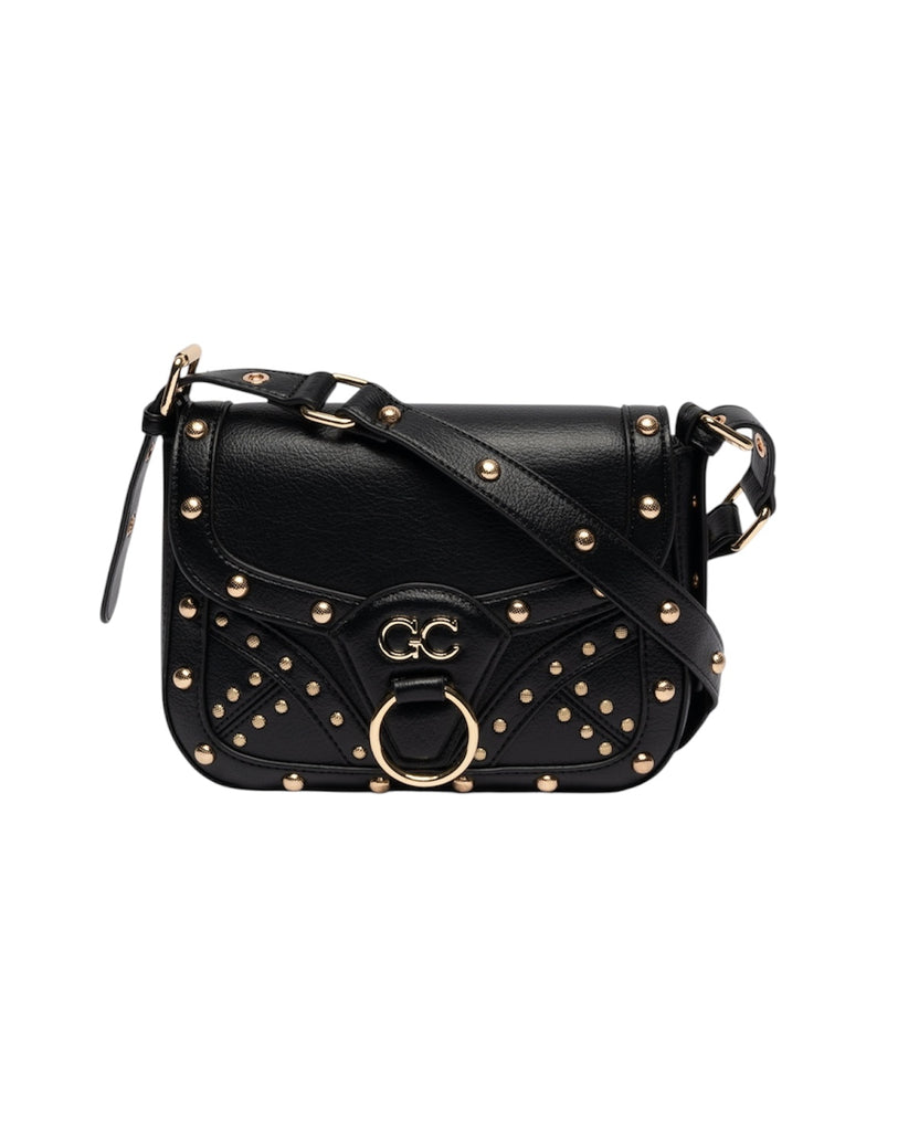 Borsa Gio Cellini LL014 Tracolla Rock con borchie nera