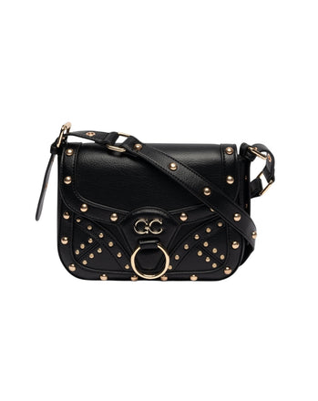 Borsa Gio Cellini LL014 Tracolla Rock con borchie nera