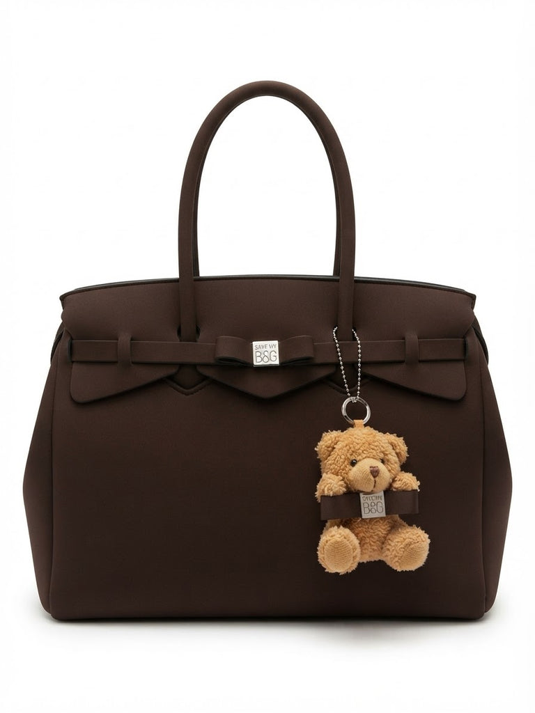 Borse Save My Bag S62 Miss XL in lycra e Teddy charms
