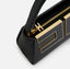 Borse Elisabetta Franchi BS07A66E2 con maxi logo a tracolla