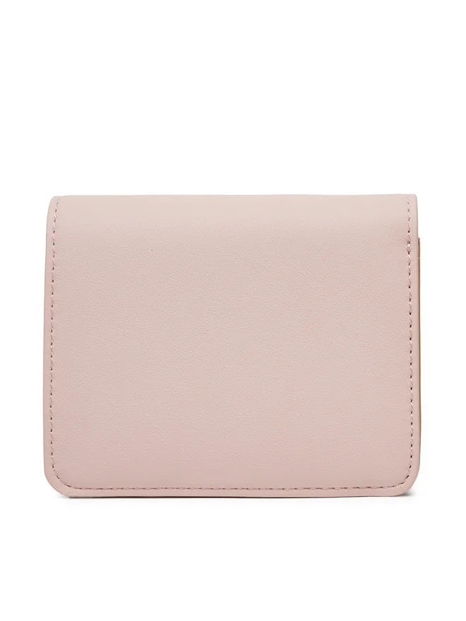 Portafoglio Love Moschino JC5612 GRS Pu small logo lettering dorato