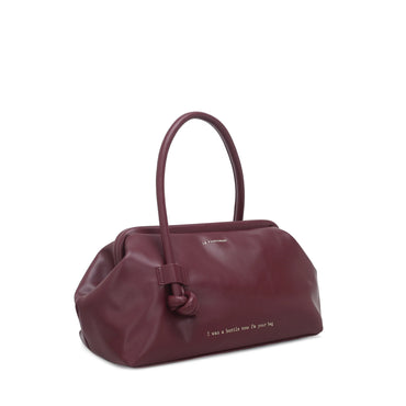 Borsa Le Pandorine PF253B541 Borsa a mano media Bottle colore prugna