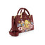 Borsa Braccialini Beth Bloom LT321 Titti Tote Medium in suede