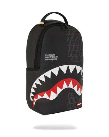 ZAINO SPRAYGROUND ART6249 SHARK CENTRAL SPLIT INFINITY DLXSV BACKPACK