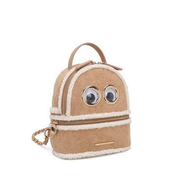 Zaino Le Pandorine PF2522B35 piccolo Eyes colore biscotto