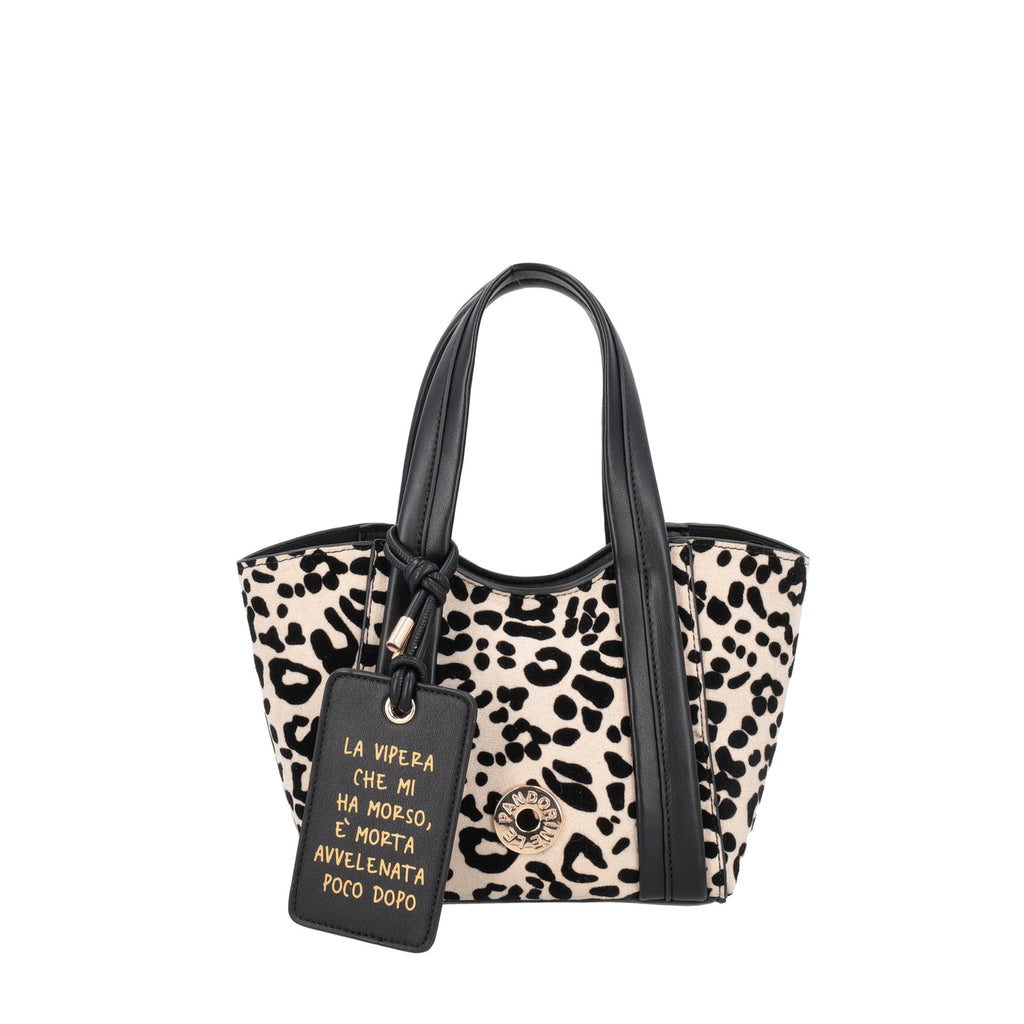Borsa LePandorine PF2615B78 Mini Shopper Vicky animalier