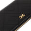 Portafoglio Elisabetta Franchi PF88A52E2 con zip e logo nero