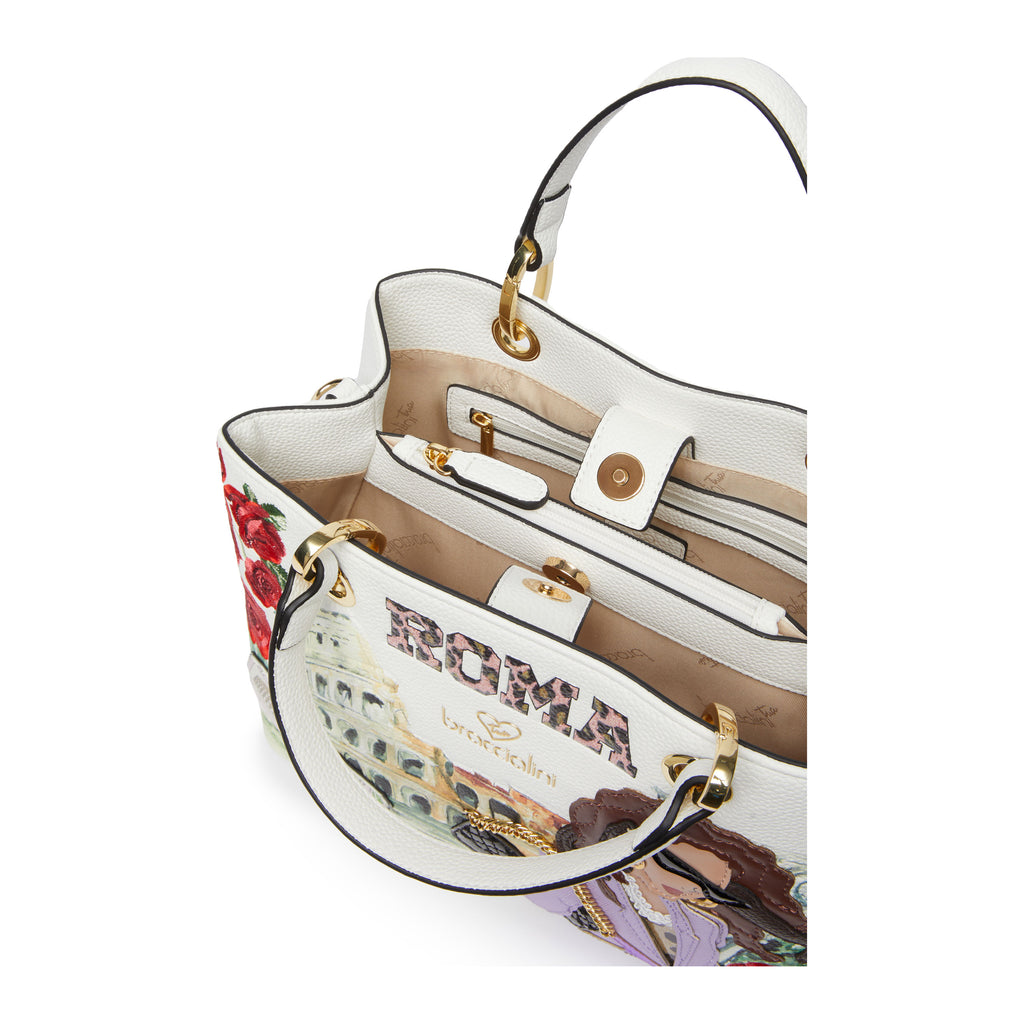 Borsa Braccialini B18160 Cartoline Roma