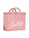 Borsa Saint Barth Vanity Mini In Canvas Rosa VAMI001 00135L