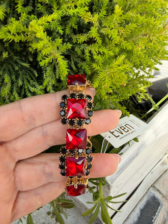 Bracciale Even AB032 Imperial Rubino Nero