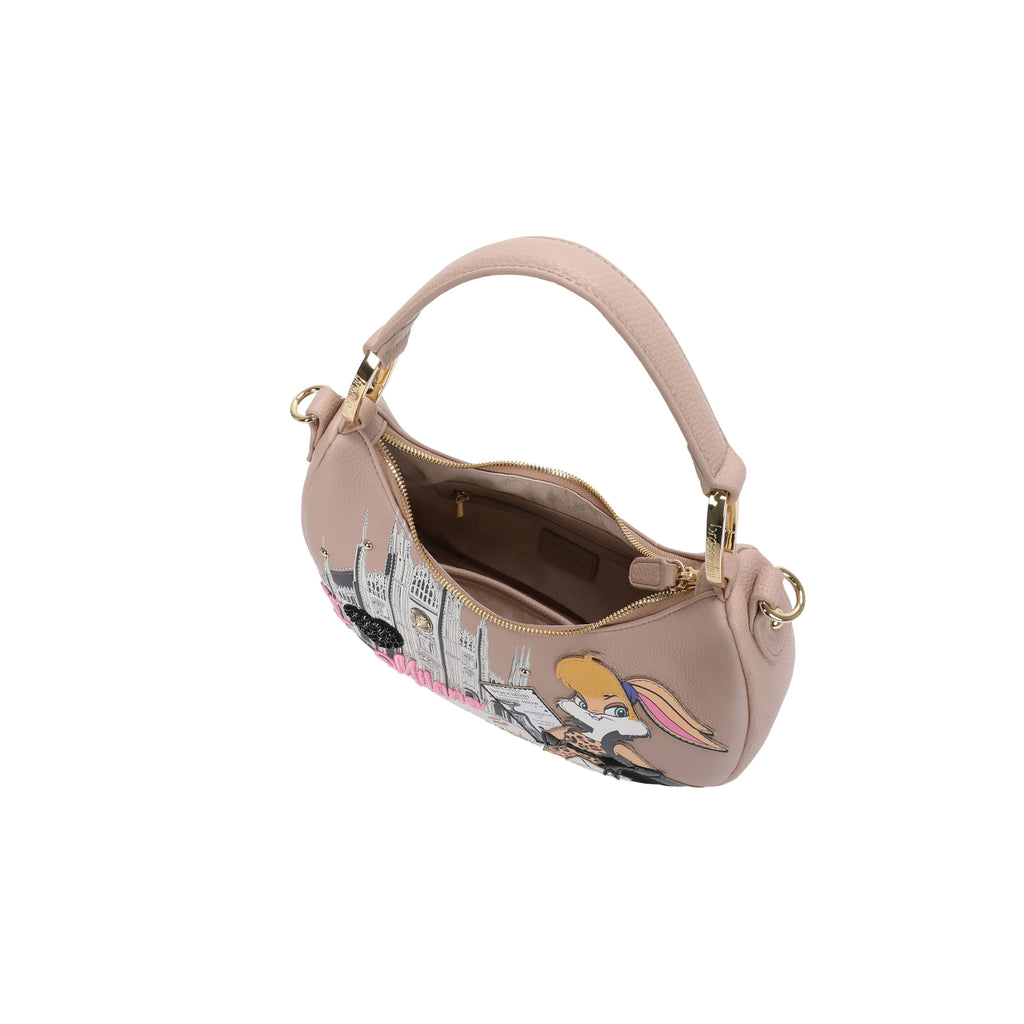 Borsa Braccialini Cartoline LT205 Hobo Milano