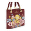 Borsa Braccialini Beth Bloom LT321 Titti Tote Medium in suede
