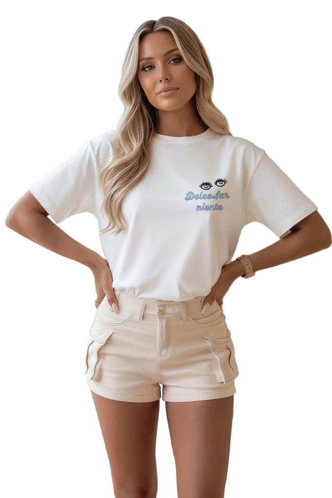 T-Shirt Agape "Solo Chi Sogna Può Volare" "Dolce Far Niente"
