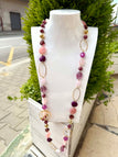 Collana Sodini 331165 Cristallo resina e pietre
