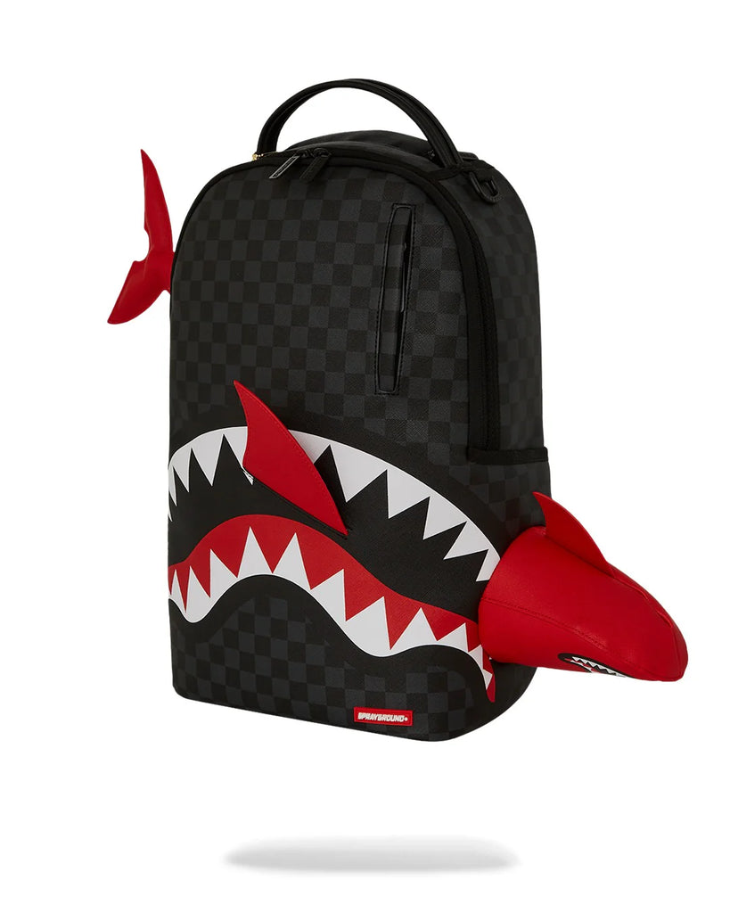 ZAINO SPRAYGROUND ART7634 SHARK SMASHED THROUGH DLX BACKPACK