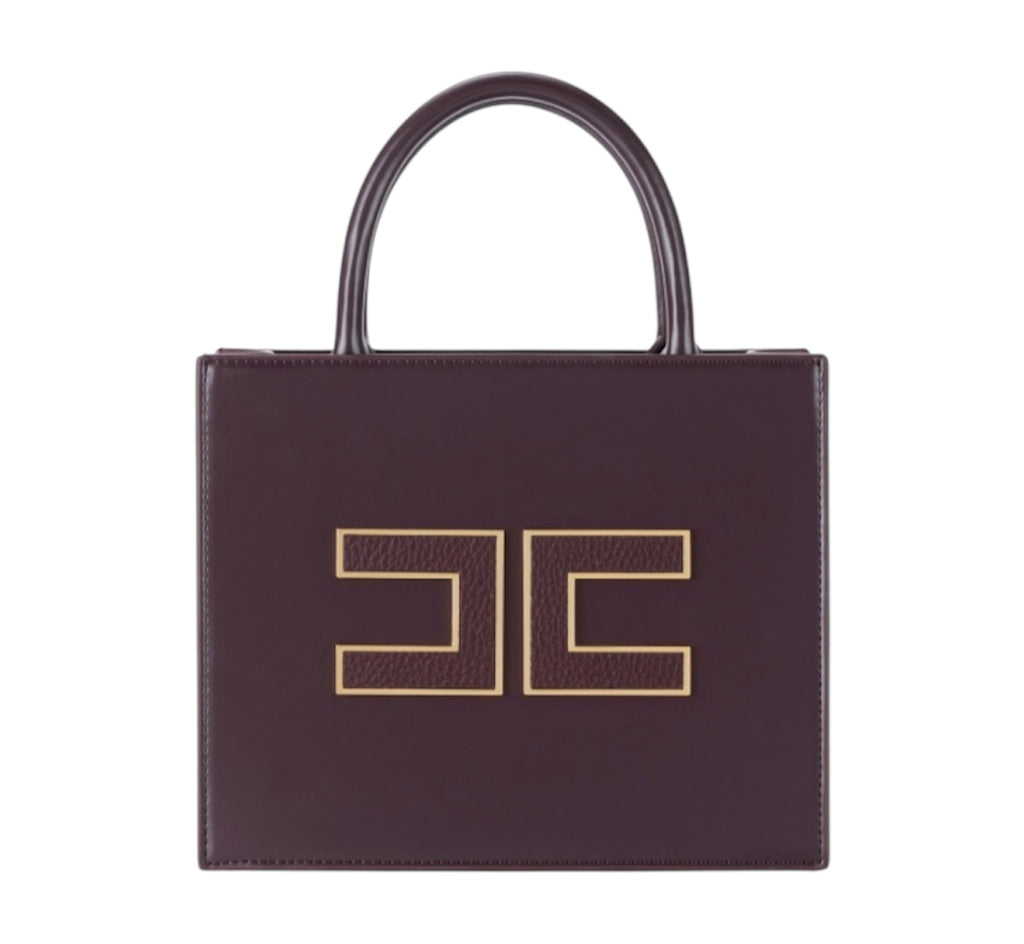 Borsa Elisabetta Franchi BS33A56E2 Tote piccola con logo